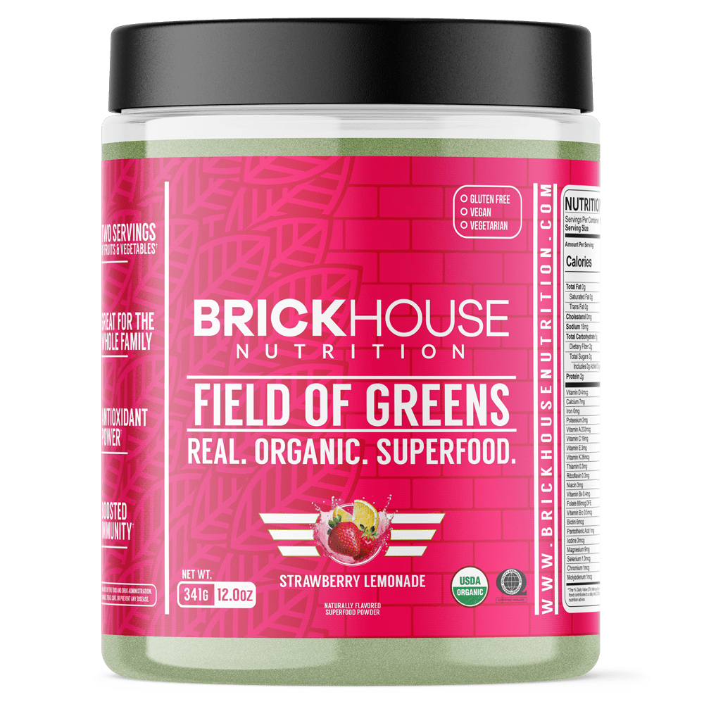 BRICKHOUSE NUTRITION Field of Greens Superfood Powder