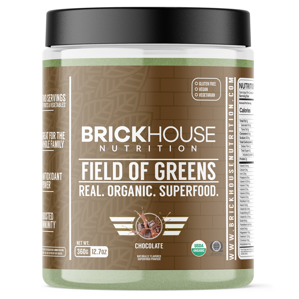 BRICKHOUSE NUTRITION Field of Greens Superfood Powder