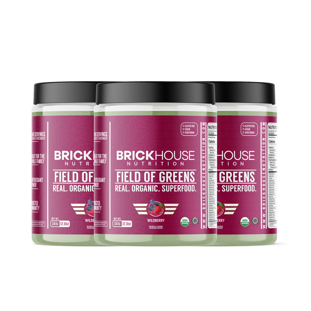 BRICKHOUSE NUTRITION Field of Greens Superfood Powder